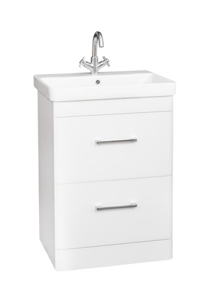Kartell Options 24 600mm 2 Drawer Unit White