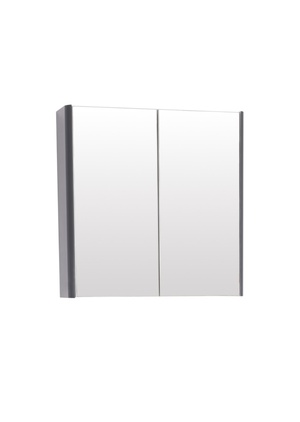Kartell Options 24 600mm Mirror Cabinet Cool Grey