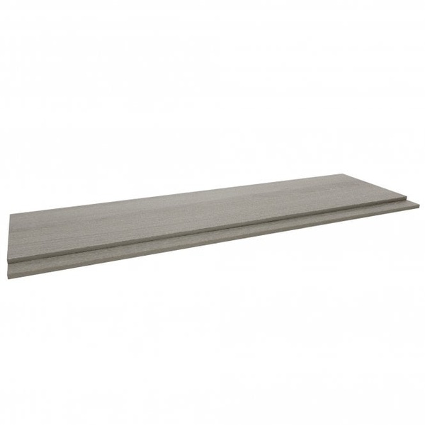Kartell Purity 1700mm 2 Piece Front Panel Silver Oak