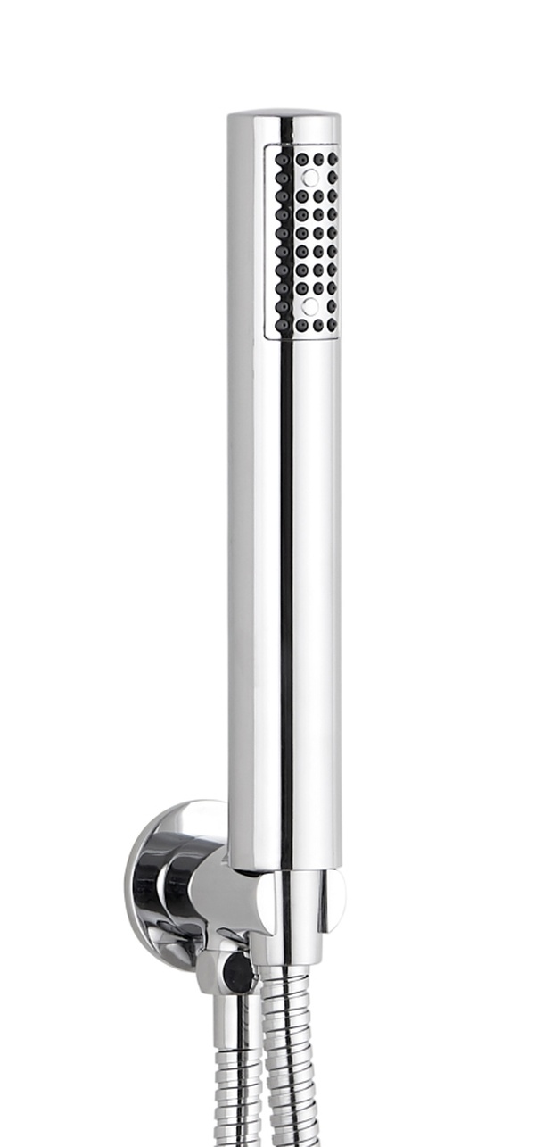 Kartell Round Outlet Elbow with Wall Bracket Flex & Handset