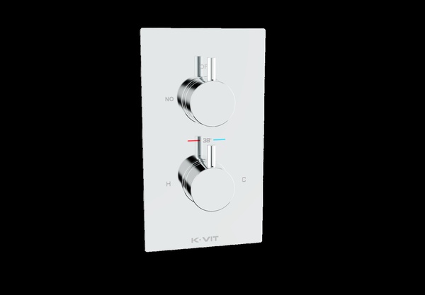 Kartell Plan concealed thermostatic shower valve