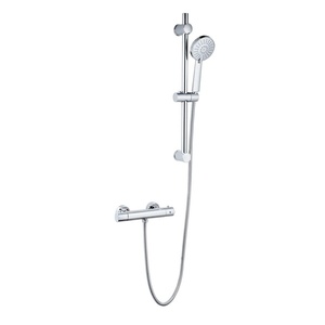 Kartell Plan Thermostatic Bar Shower with Adjustable Slide Rail Kit