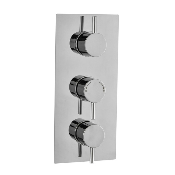 Kartell Plan Triple Concealed Therm. Shower Valve (3 way)