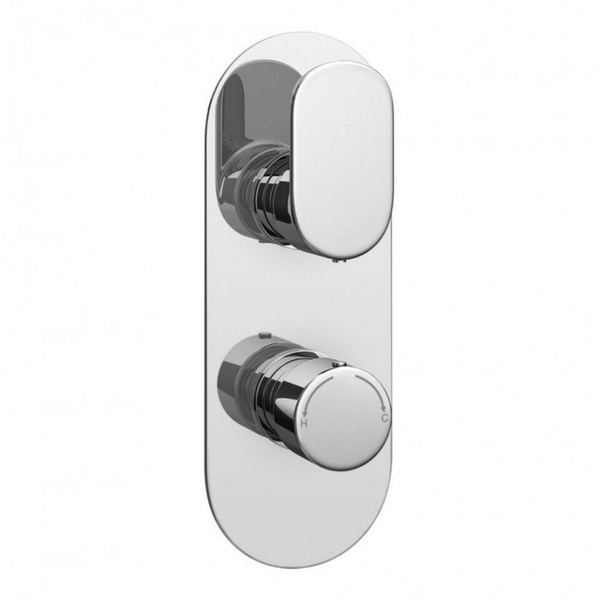 Kartell Logik concealed thermostatic shower valve+diverter