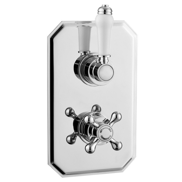 Kartell Viktory concealed thermostatic shower valve+diverter