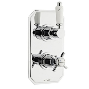 Kartell Klassique concealed thermostatic shower valve+diverter