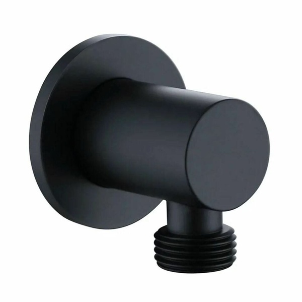 Kartell Nero Round Outlet Elbow Matt Black