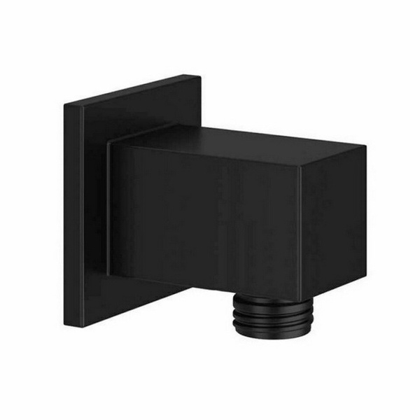 Kartell Nero Square Outlet Elbow Matt Black