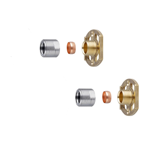 Kartell Fast Fix Brackets for Bar Showers (Pair)