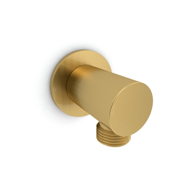 Kartell Round Outlet Elbow Brushed Brass