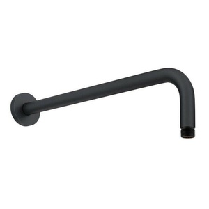 Kartell Nero Round Wall Shower Arm