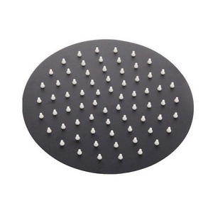 Kartell Nero Round Shower Head 250mm