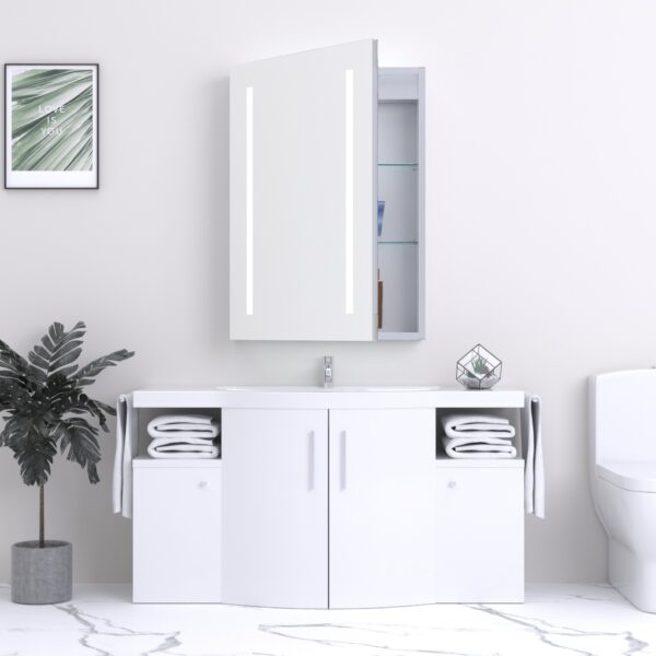 Kartell Spectrum 500x700mm Mirror Cabinet