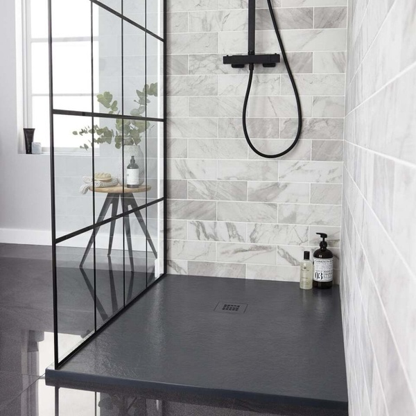 Kartell Stone Rectangle Tray - 1600x700mm Graphite