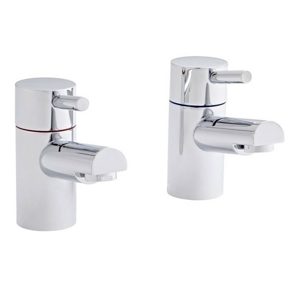 Kartell Plan Pair Bath Pillar Taps