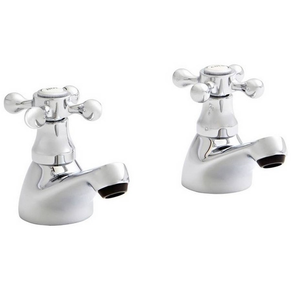 Kartell Victory Pair Bath Pillar Taps