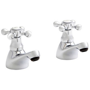 Kartell Victory Pair Bath Pillar Taps