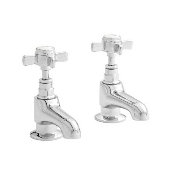 Kartell Klassique Pair Bath Pillar Taps