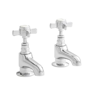 Kartell Klassique Pair Bath Pillar Taps