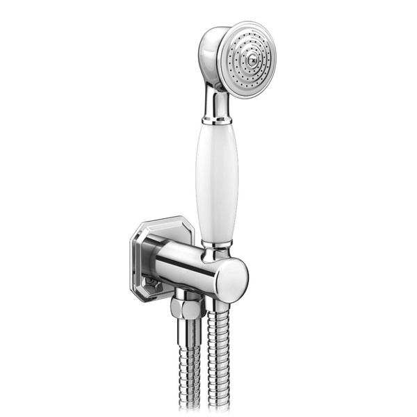Kartell Traditional Outlet Elbow with Wall Bracket Flex & Handset