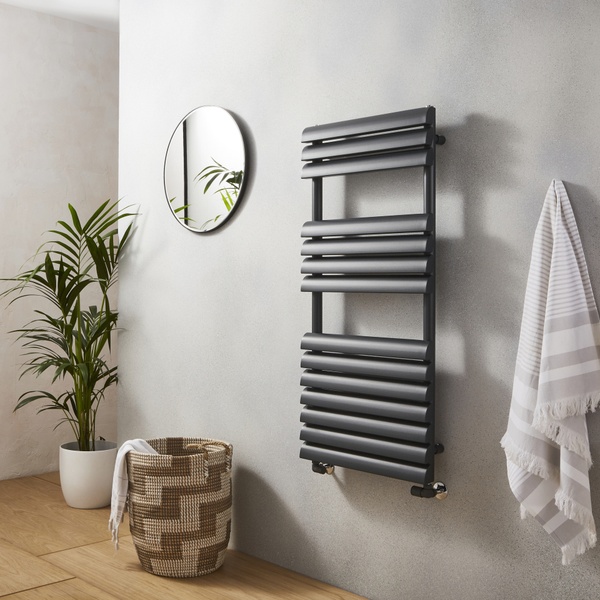 Kartell Venetian 1100X500 Towel Rail Anthracite