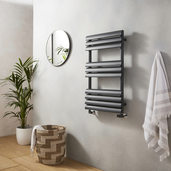 Kartell Venetian 850X500 Towel Rail Anthracite