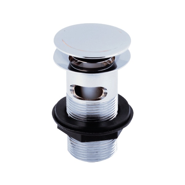 Kartell Push Button Basin Waste CP (slotted)