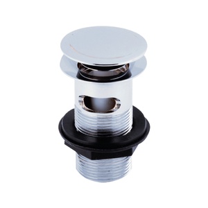 Kartell Push Button Basin Waste CP (slotted)