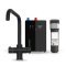 Kartell Brewmaster Matt Black 3-1 square tap with digital tank