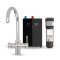 Kartell Brewmaster Chrome 4-1 swan tap with digital tank