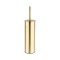 Kartell Ottone wall mounted toilet brush Brushed Brass