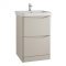 Kartell Arc 600x460mm Floor Standing Unit Matt Cashmere
