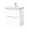 Kartell Arc 800x460mm Floor Standing Unit White