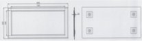 Kartell Bibury 420x800mm Mirror on Mirror