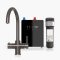 Kartell Brewmaster Gunmetal 4-1 swan tap with digital tank - 4 Litre tank