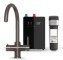 Kartell Brewmaster Gunmetal 4-1 square tap with digital tank