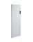 Kartell Capri Electric Aluminium Panel Heater 2000W Vertical 1600 x 544mm - White