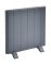 Kartell Capri Electric Aluminium Panel Heater 1000W Horizontal 500 x 544mm - Anthracite