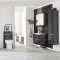 Kartell City WC Unit Storm Grey Gloss