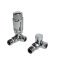 Kartell Design Twin Pack TRV Chrome Corner