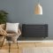 Kartell Denver 500x600 Designer Rail Textured Grey