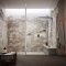 Kartell KV8 2/1m Wetroom Screen Ceiling Post