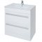 Kartell Purity 800mm 2 Drawer Floor Standing Unit White
