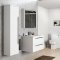 Kartell Purity 1400mm Wall Mounted Side Unit White