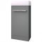 Kartell Purity Floor Standing Cloakroom Unit Storm Grey Gloss