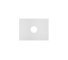 Kartell Purity 606x463mm Solid Surface Worktop White