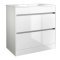 Kartell City 800x460mm Floor Standing Unit White