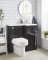 Kartell Matrix 900mm Basin Unit Storm Grey Gloss