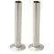 Kartell 15mm Pipe and Rosettes Brushed Nickel (Pair)
