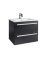 Kartell Purity Matt Black 600mm Wall Mounted Unit